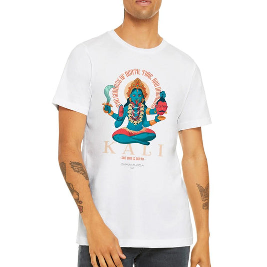 KALI, Hindu Goddess, HINDUISM Premium Unisex Crewneck T-shirt - Myparamatma