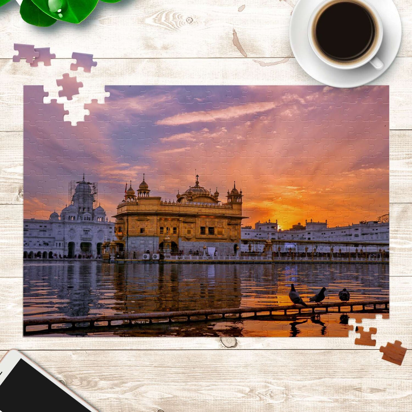 Golden Temple Puzzle for Punjabi Kids - Myparamatma