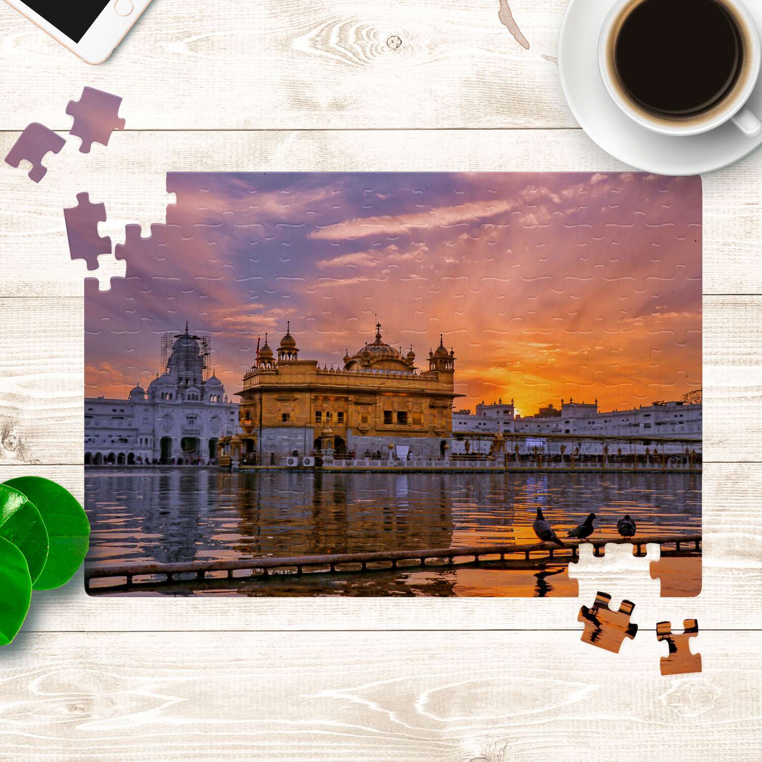 Golden Temple Puzzle for Punjabi Kids - Myparamatma
