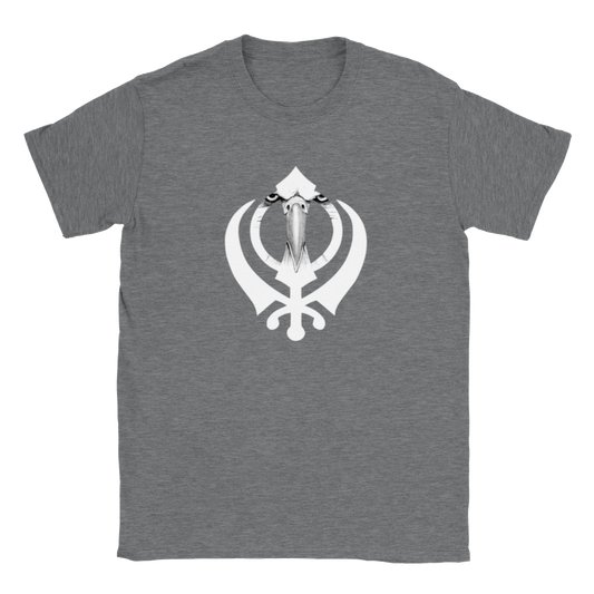 Khanda Saab with Baaz Unisex Crewneck T-shirt - Myparamatma