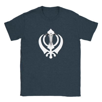 Khanda Saab with Baaz Unisex Crewneck T-shirt - Myparamatma