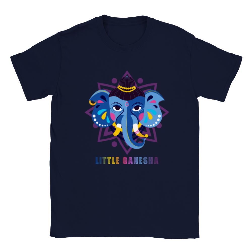 Little Ganesha Hindu Gods Classic Kids Crewneck T-shirt - Myparamatma