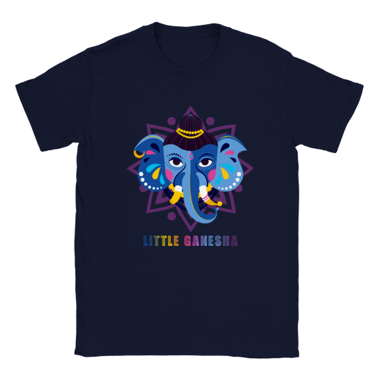 Little Ganesha Hindu Gods Classic Kids Crewneck T-shirt - Myparamatma