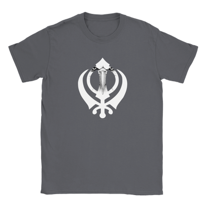 Khanda Saab with Baaz Unisex Crewneck T-shirt - Myparamatma