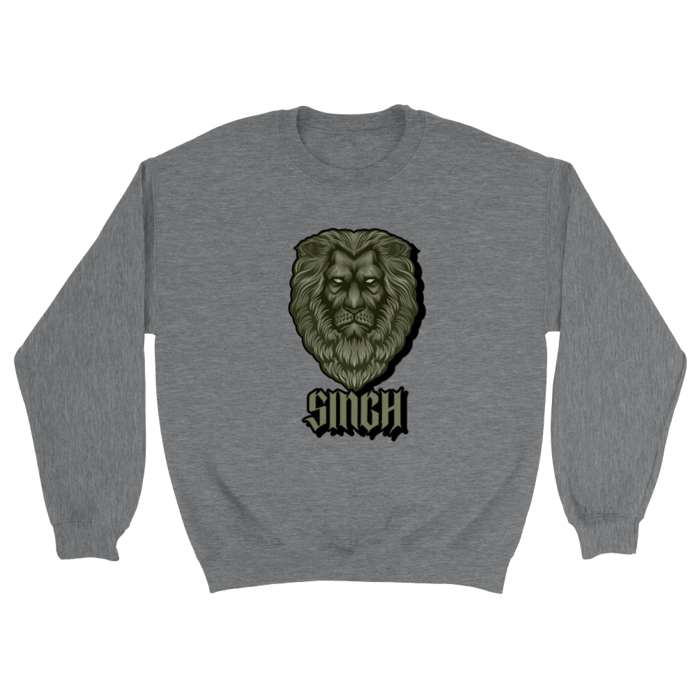 SINGH Men's Crewneck Sweatshirt