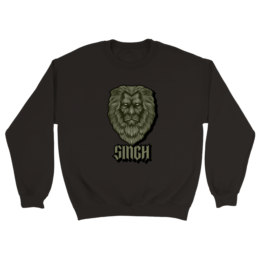 SINGH Men's Crewneck Sweatshirt