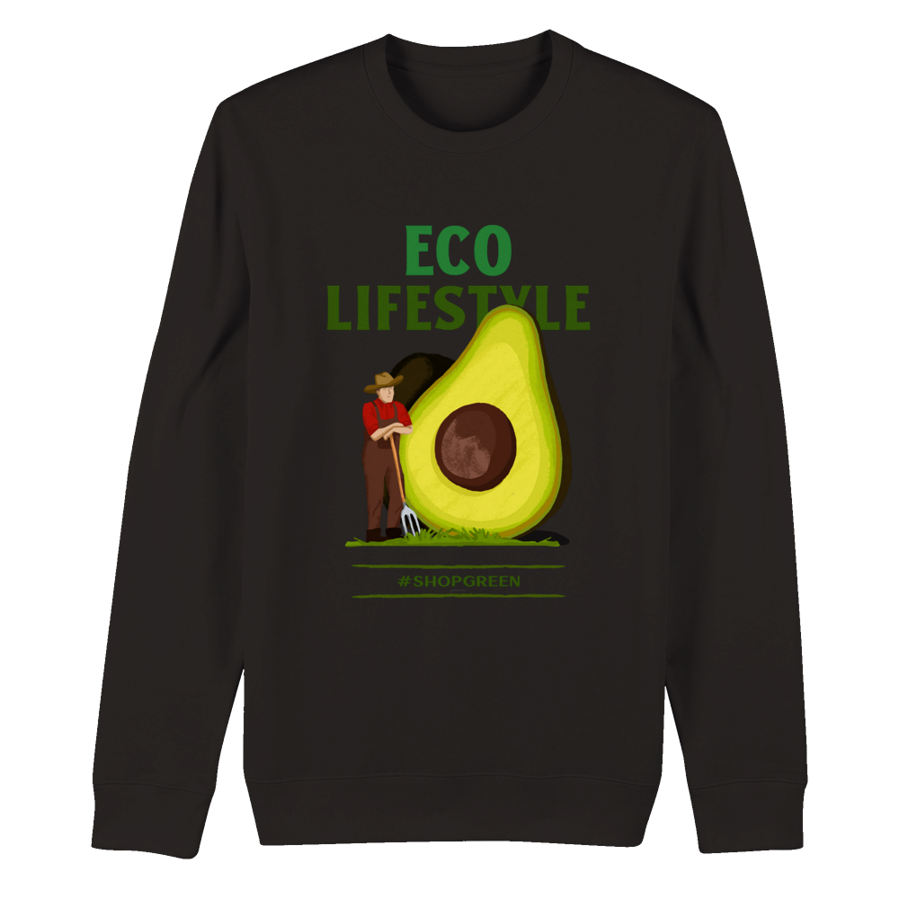 Eco Lifestyle Eco friendly Organic Unisex Crewneck Sweatshirt - Myparamatma