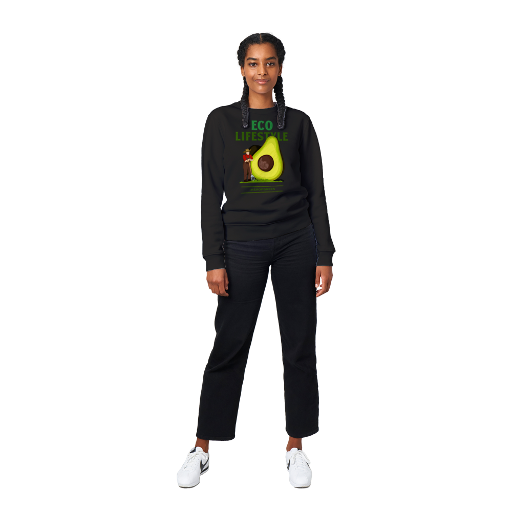 Eco Lifestyle Eco friendly Organic Unisex Crewneck Sweatshirt - Myparamatma