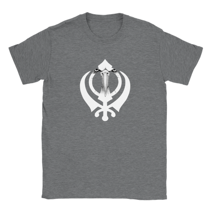 Khanda Saab with Baaz Unisex Crewneck T-shirt - Myparamatma