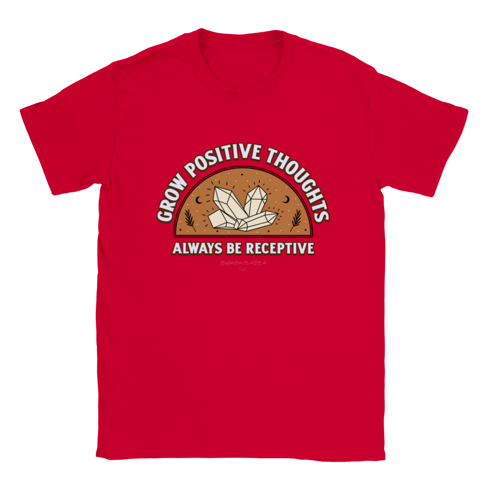 Grow Positive Thoughts Classic Unisex Crewneck T-shirt - Myparamatma