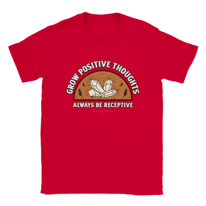 Grow Positive Thoughts Classic Unisex Crewneck T-shirt - Myparamatma