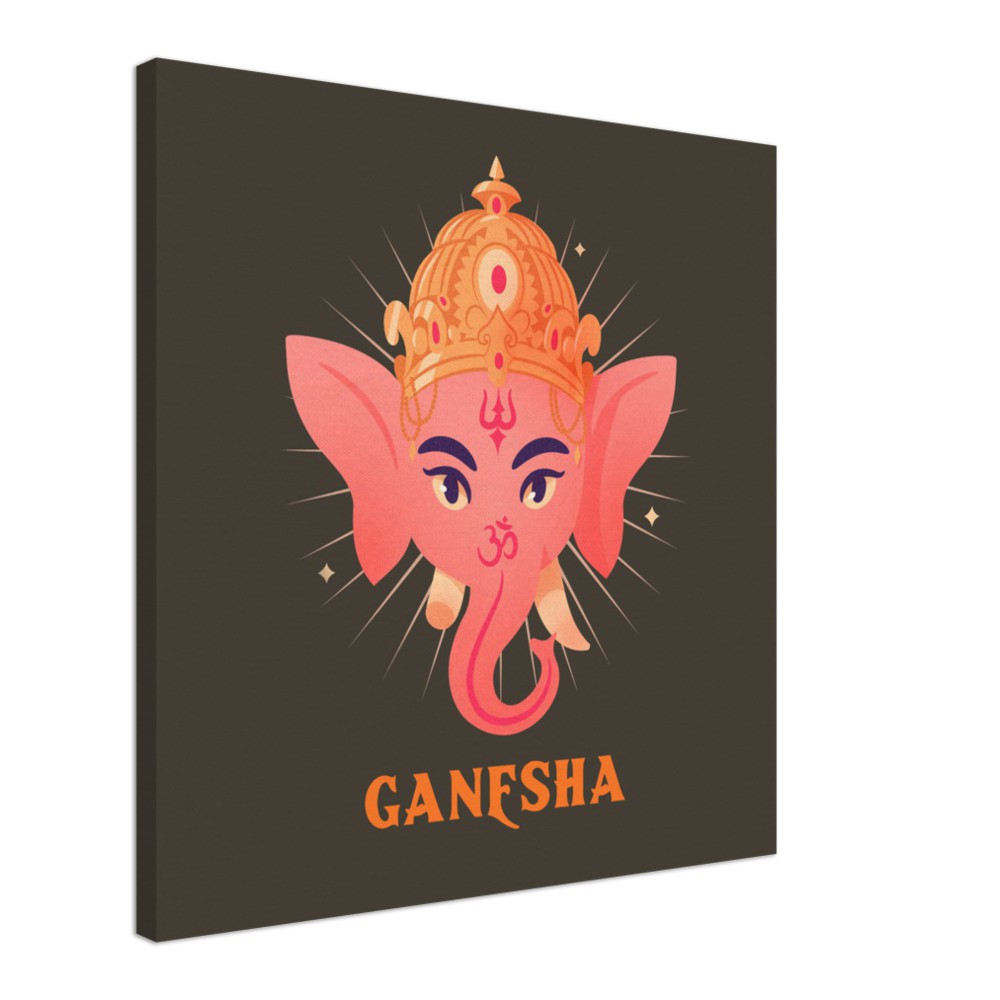 Ganesha, Hindu Gods, Inidan Gods Gift for Indian friend Canvas - Myparamatma