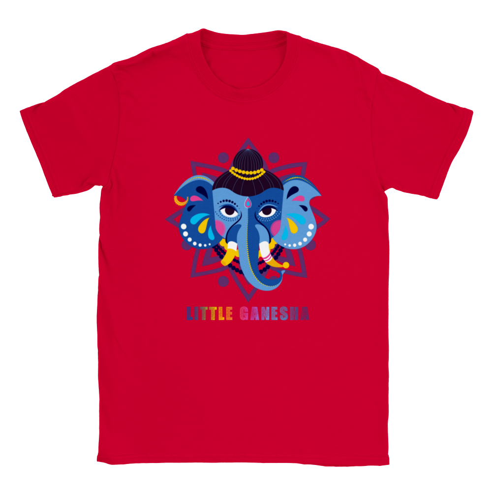 Little Ganesha Hindu Gods Classic Kids Crewneck T-shirt - Myparamatma