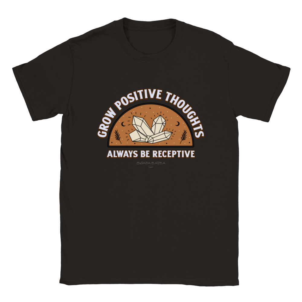 Grow Positive Thoughts Classic Unisex Crewneck T-shirt - Myparamatma