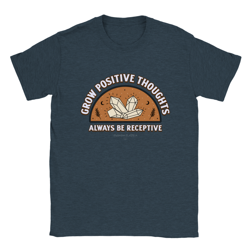 Grow Positive Thoughts Classic Unisex Crewneck T-shirt - Myparamatma