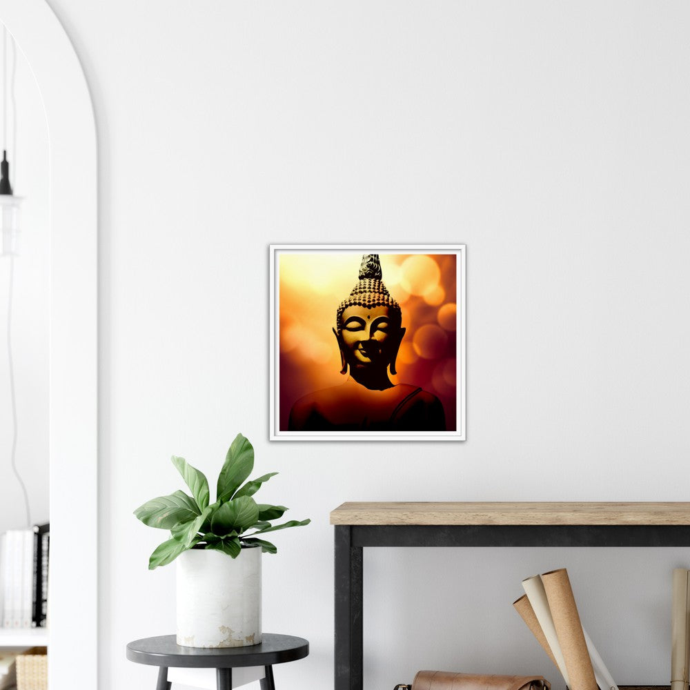 Buddha Hindu Gods Goutam Buddha Archival Matte Paper Poster - Myparamatma